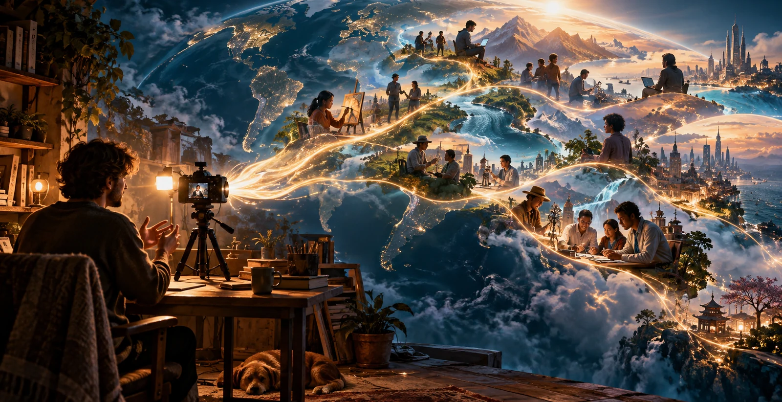 New illustration: A story that reaches the world